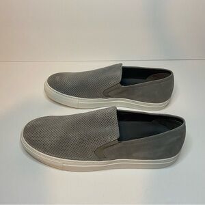 To Boot New York Adam Derrick Gray Leather Flats Slip On Loafer